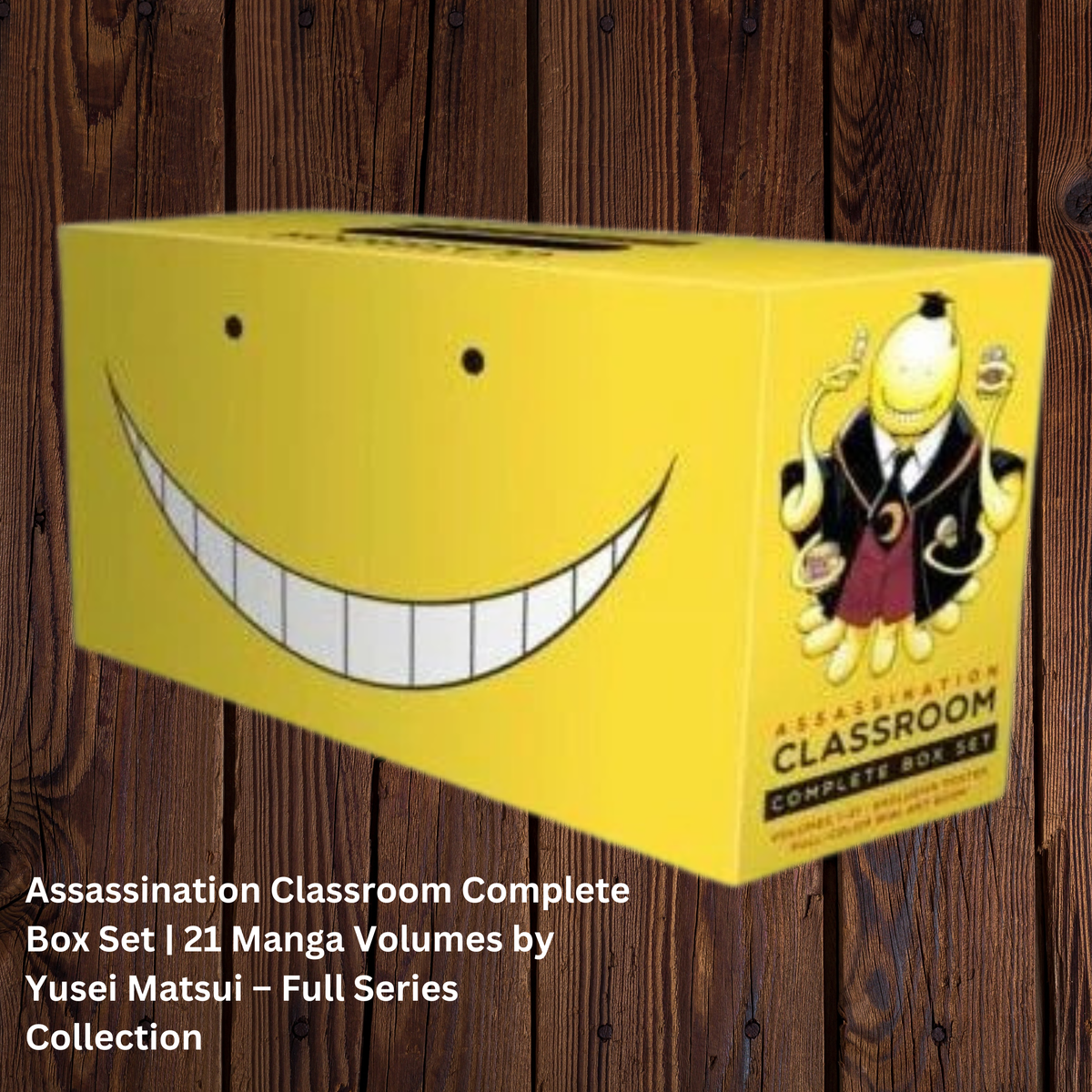 Assassination Classroom Complete Box Set | 21 Manga Volumes by Yusei Matsui – Full Series Collection