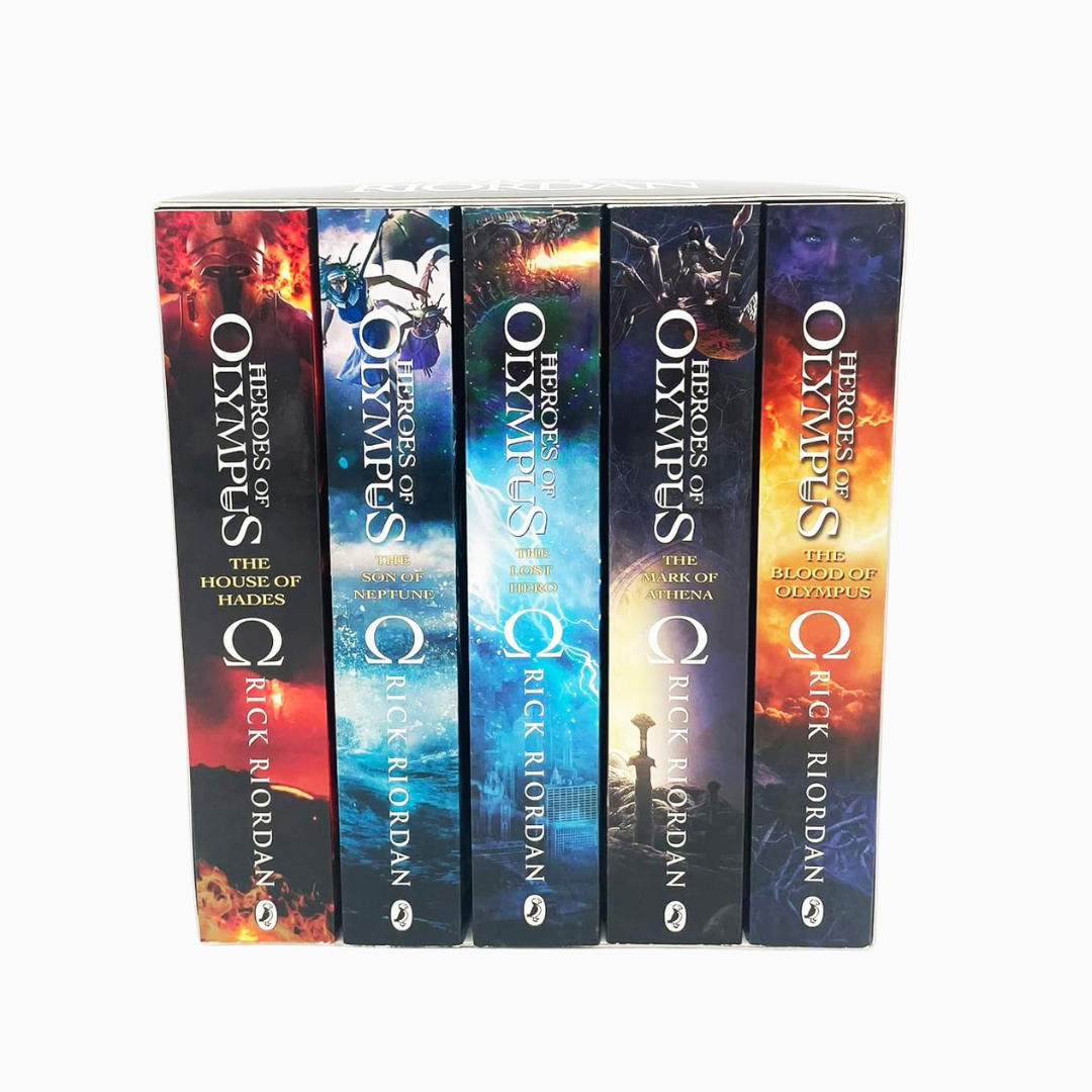 Heroes of Olympus Complete Collection by Rick Riordan