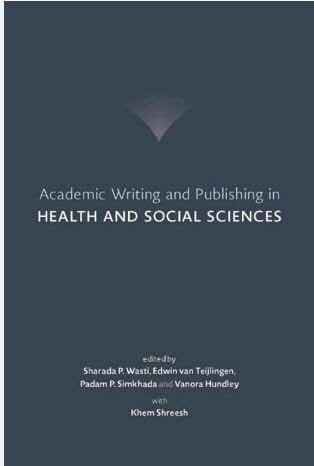 Academic writing and publishing in health and social sciences book cover