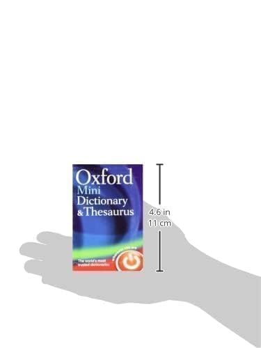 Oxford Mini Dictionary and Thesaurus 2nd Edition