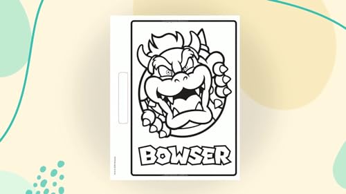 Super Mario: The Big Coloring Book (Nintendo®)