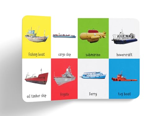 My First 100 Things That Move For Kids | Ages 0–5 Years | Early Learning | Padded Board Book | Cars | Trucks | Trains | Planes | Ships | Vocabulary Building | Toddlers & Preschoolers | Latest Edition