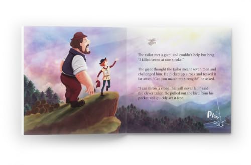 My First 5 Minutes Fairy Tales The Valiant Little Tailor: Traditional Fairy Tales For Children (Abridged and Retold)