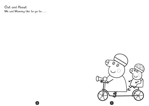 Peppa Pig: Daddy and Me Sticker Colouring Book
