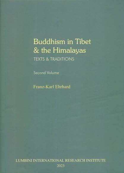 Buddhism in tibet & the himalayas texts and traditions Second Volume book cover