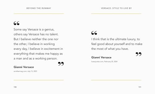 The Little Guide to Versace: Style to Live by