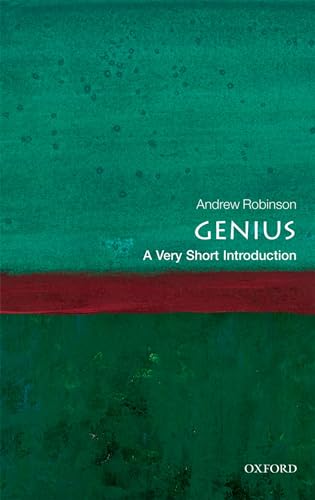 Genius: A Very Short Introduction book cover