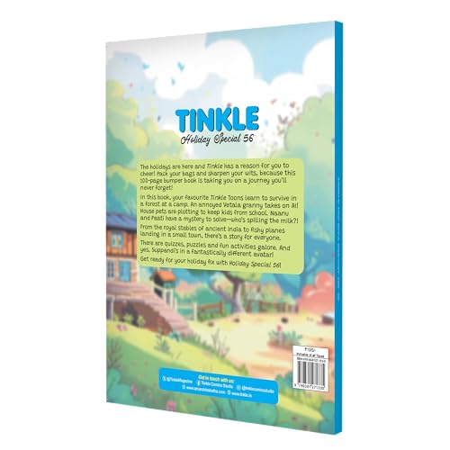 Tinkle Holiday Special No. 56 | Best Comic Book for Kids with Suppandi, Quizzes, Fun Stories & Mystery Adventures (Tinkle Collection)