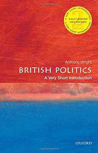 British Politics: A Very Short Introduction book cover