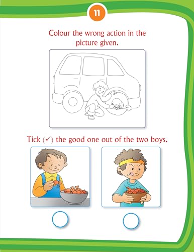 Kid’s 2nd Activity Book – Good Habits for Age 4+ | Fun Illustrated Activities to Teach Manners, Hygiene, Respect & Positive Behaviour | Early Learning Moral Education for Kids
