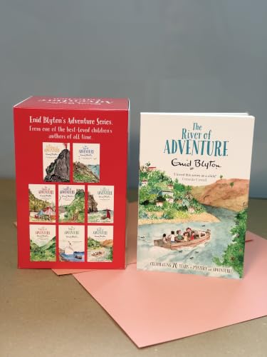 Enid Blyton Adventure Series Books 1 - 8 Collection Set (River, Circus, Ship, Mountain, Sea, Valley, Castle & Island)