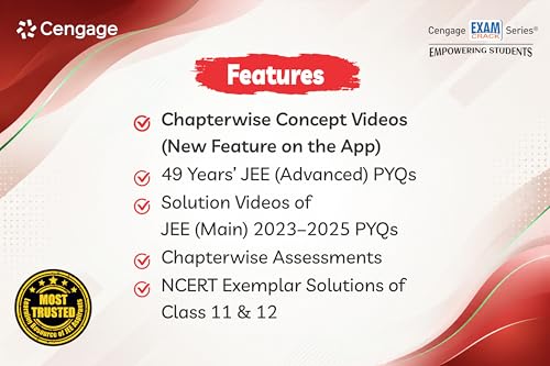 Cengage Mathematics Combo for JEE Advanced: Algebra + Calculus + Coordinate Geometry + Trigonometry + Vectors & 3D Geometry Set of 5 Books with Chapterwise Concept Videos & Online Assessments
