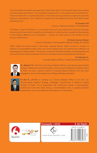 Crack the Entrance - A Preparatory Manual for MCQ Examinations in Homeopathy for UPSC, KPSC, RPSC & MD Entrance
