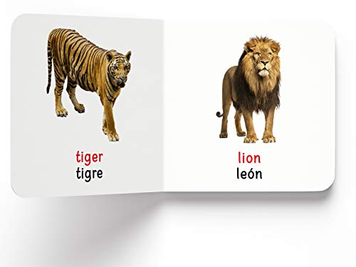 My First Book of Wild Animals - Animales Salvajes : My First English Spanish Board Book (English - Español)
