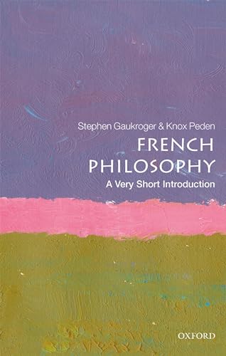 French Philosophy: A Very Short Introduction book cover