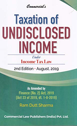 Taxation of undisclosed Income 2/E book cover