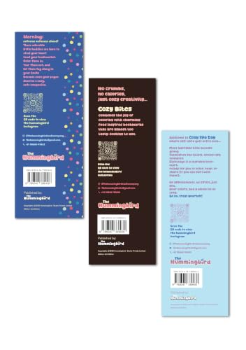 Cozy Pocket Gift Set – Cozy Cuties, Cozy Spa Day & Cozy Bites Mini Editions | 3 Pocket-Size Bold & Easy Colouring Books for Adults | Portable Travel ... (Pack of 3) (Cozy Colouring Book Bundles)