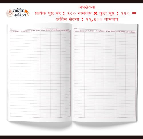Om Namah Shivay Writing Book 21111 | Shiva Shivaya Mantra Lekhan Pustika Shiv Naam Nam Jap Jaap Koti Shivakoti Pustak ?? ??? ????? ? ??? ????? ??? ?? ???? ???????? ki Copy For Note Books Notebook Nam