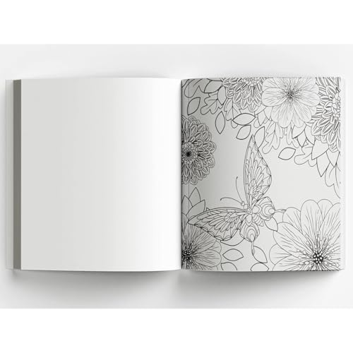 Adult Colouring Books Nature Garden and Forests - Spanish