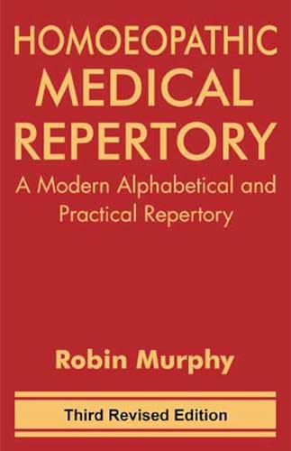 HOMEOPATHIC MEDICAL REPERTORY book cover