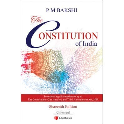 Constitution of India, 16/E book cover