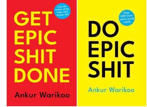Get Epic Shit Done + Do Epic Shit Pack of 2 (Combo)