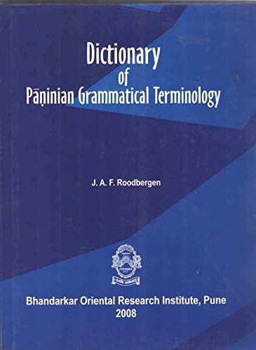 Dictionary of Paninian Grammatical Terminology book cover