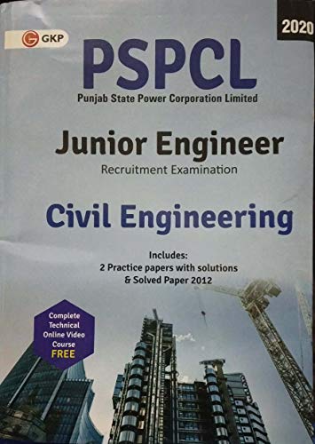 PSPCL (Punjab State Power Corporation Ltd.) 2020 : Junior Engineer - Civil book cover