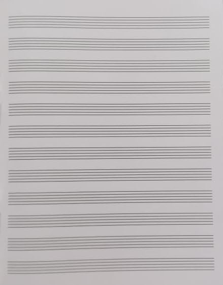 Score Music Manuscript book 30 pages - Pack of 2