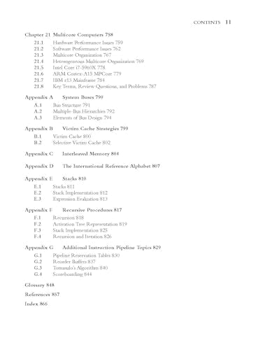 Computer Organization & Architecture, 11e