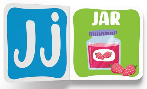 My First A To Z – Boxed Set Of 5 Mini Board Books | Learn The Alphabet From A To Z With Bright Pictures & Fun Learning | Includes A–E, F–J, K–O, P–T, ... Toddlers & Preschoolers | Ages 0–5 Years
