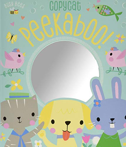 BUSY BEES COPY CAT PEEKABOO book cover
