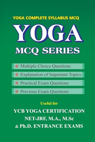 YOGA MCQ SERIES : for YCB ( Level 1,2,3 ) & UGC-NET/JRF Yoga