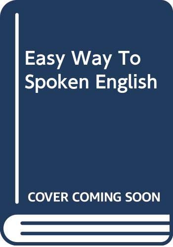 Easy Way to Learn Spoken English book cover