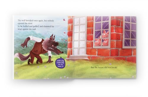 My First 5 Minutes Fairy Tales Three little pigs: Traditional Fairy Tales For Children (Abridged and Retold)