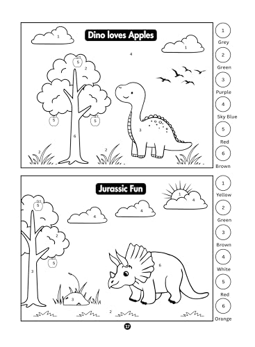 101 Doodle Colouring for Brilliant Kids - 5 to 7 Years Old - Number Coloring | Painting & Drawing Activity Book | Birthday Gifts for Kids, Boys & Girls, 5, 6, 7 Years