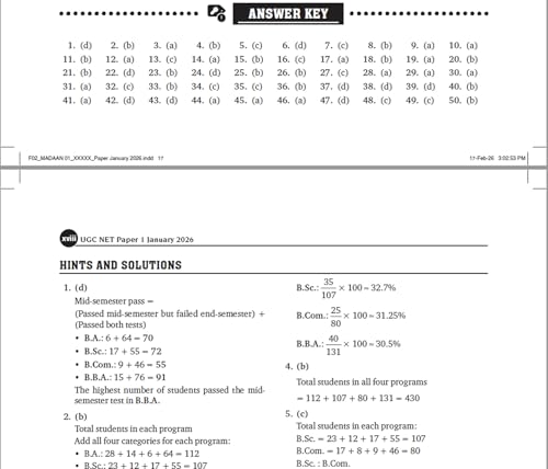 Pearson'26 NTA UGC NET SET,JRF Paper 1 Previous Years' Solved Papers-2014 to 2026 (Teaching & Research Aptitude)|January 2026 & June 2025 Solved paper