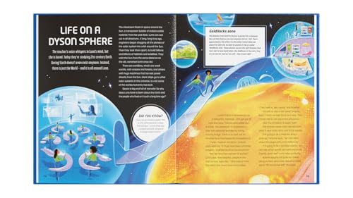 The Children's Book of the Future: An Illustrated STEM & Science Book Exploring Future Technology, Space, Robots & Life on Other Planets