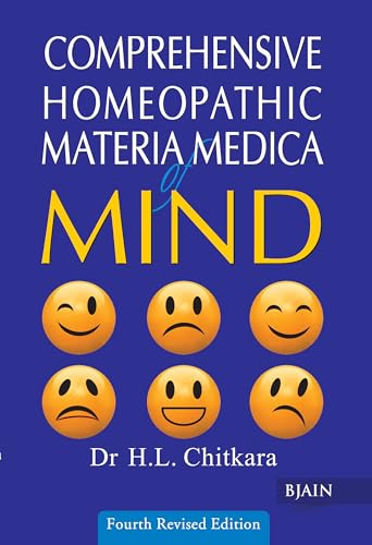 COMPREHENSIVE HOMOEOPATHIC MATERIA MEDICA OF MIND book cover
