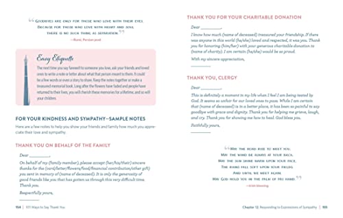 101 Ways to Say Thank You: Notes of Gratitude for Every Occasion