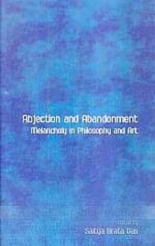 Abjection and abandonment: Melancholy in philosophy and art book cover