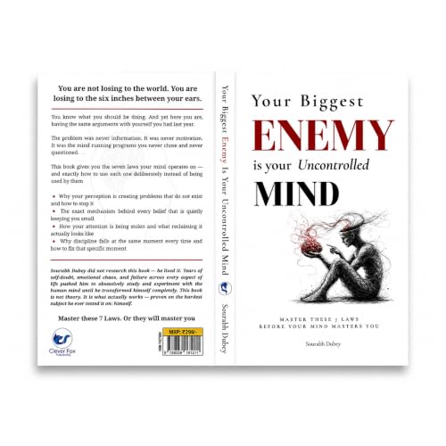 Your Biggest Enemy Is Your Uncontrolled Mind: Master These 7 Laws Before Your Mind Masters You