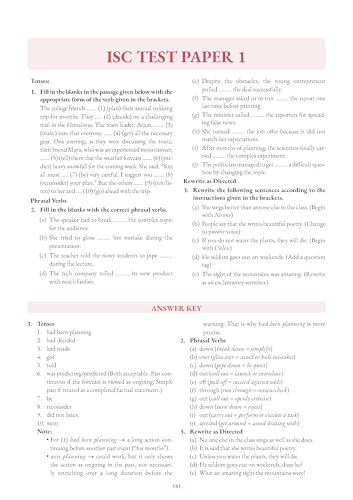 Oswaal Grammatically Yours By Sudhir Sir For Classes 9 to 12 | Best ICSE & ISC Book for English Grammar with tests practice in the exact exam format, Including FAQs & Answer Keys