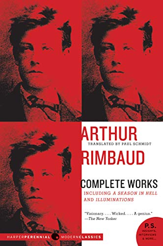 ARTHUR RIMBAUD COMPLETE WORKS book cover