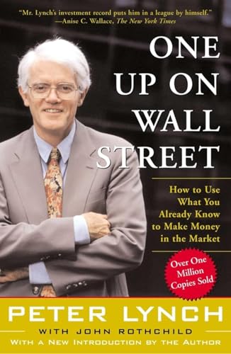 BOOKS One Up On Wall Street | Investing, Stock Market, Personal Finance & Wealth Building Guide | Paperback Business and Investment Book