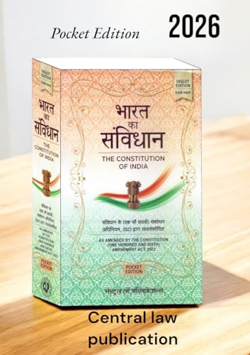 The Constitution of India (Diglot Edition) | Pocket Size | Hindi & English | As Amended by the Constitution (106th Amendment) Act, 2023 II Latest ... (???????? ???????) Central Law Publications