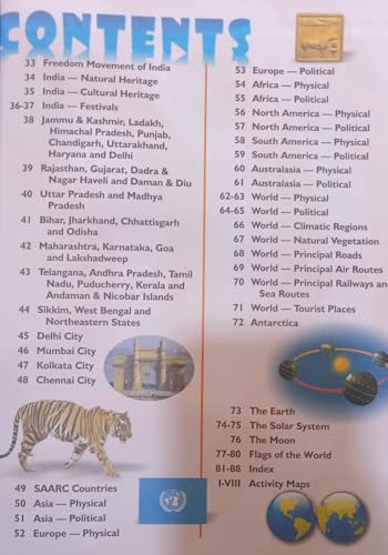The Orient Blackswan Primary School Atlas Fourth Edition (S)