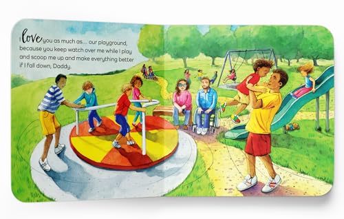 I Love You as Much as This – A Sweet and Soothing Illustrated Board Book for Kids: Expressing Big Feelings of Love Through Gentle Words & Playful ... for Toddlers & Preschoolers | Ages 2–6 Years