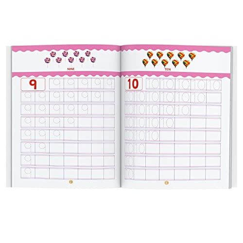 Numbers Writing Book 1-100 (Practice) - Learn and Practice - Numbers 1 to 100 - 2 to 5 Years Old Kids - Number Tracing Book - Learn Numbers - Writing Book for Toddlers, Nursery, Pre-School Children