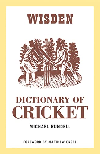 The Wisden Dictionary Of Cricket book cover